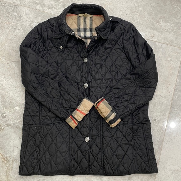 Burberry Jackets & Coats Womens 0 Authentic Burberry Brit Black